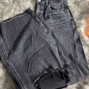 American Eagle Outfitters Charcoal Denim Jeans